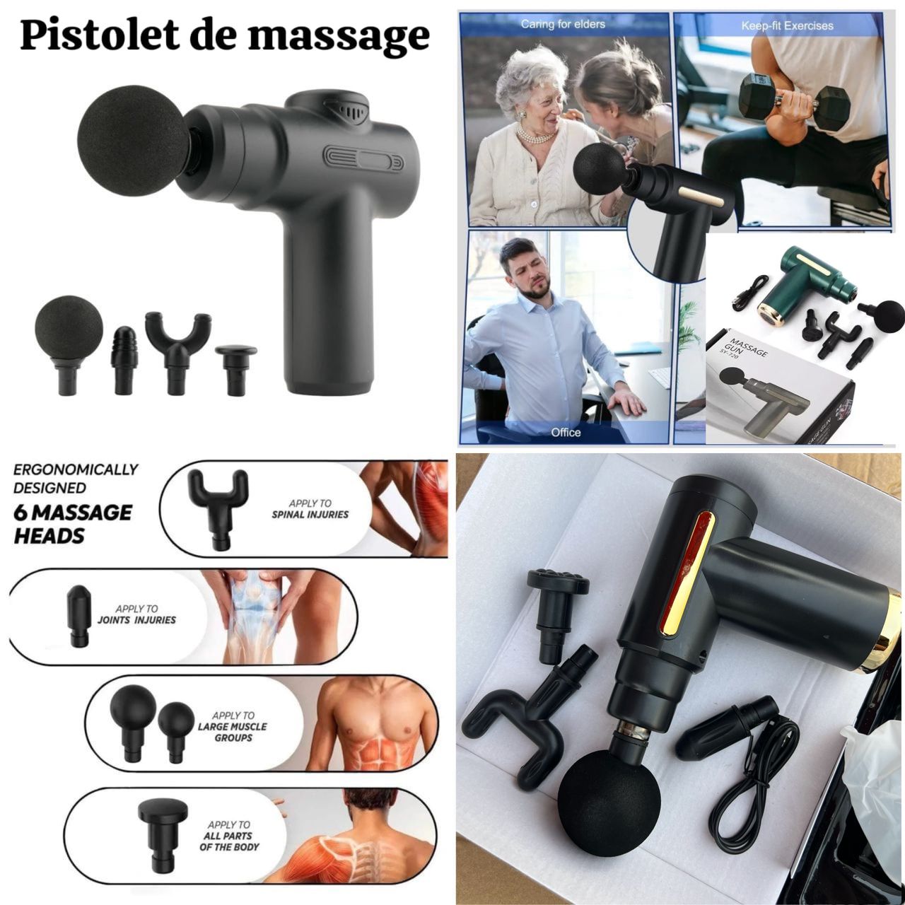 Pistolet de massage