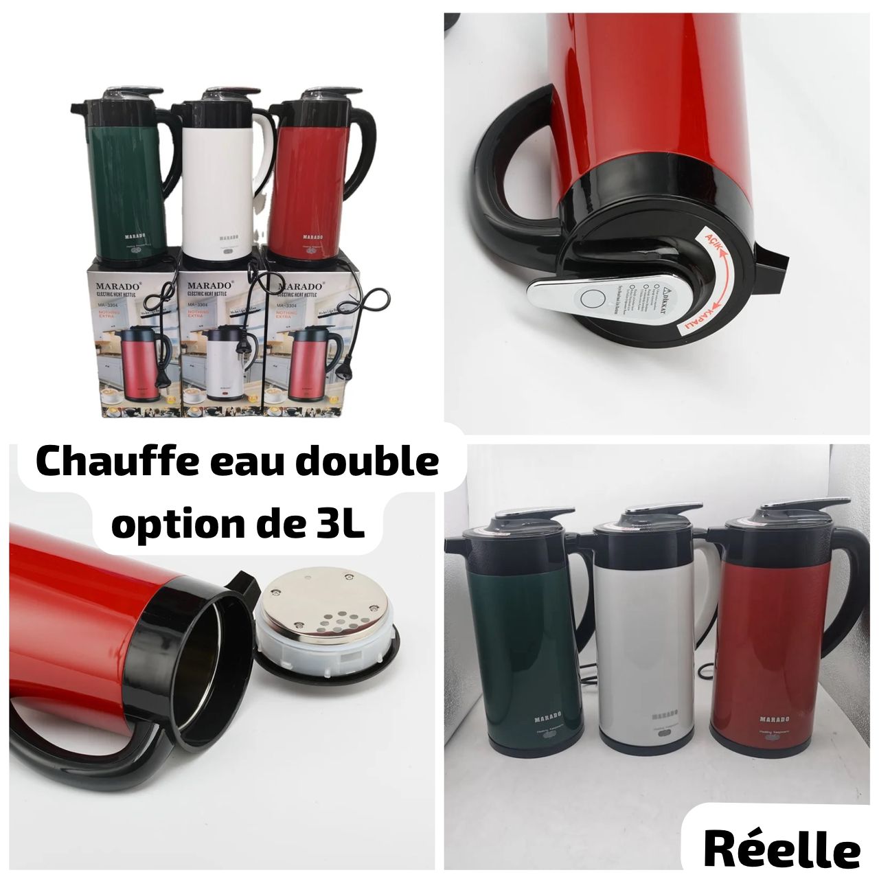 Chauffe eau de 3L